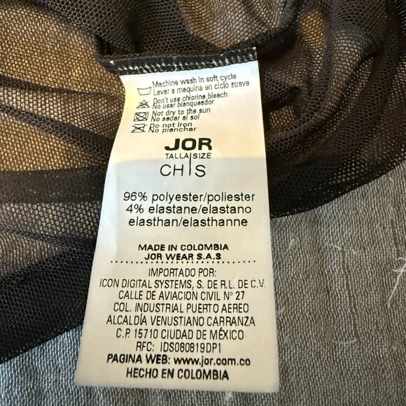 Sheer v-neck t-shirt - size small - Picture 4 of 4